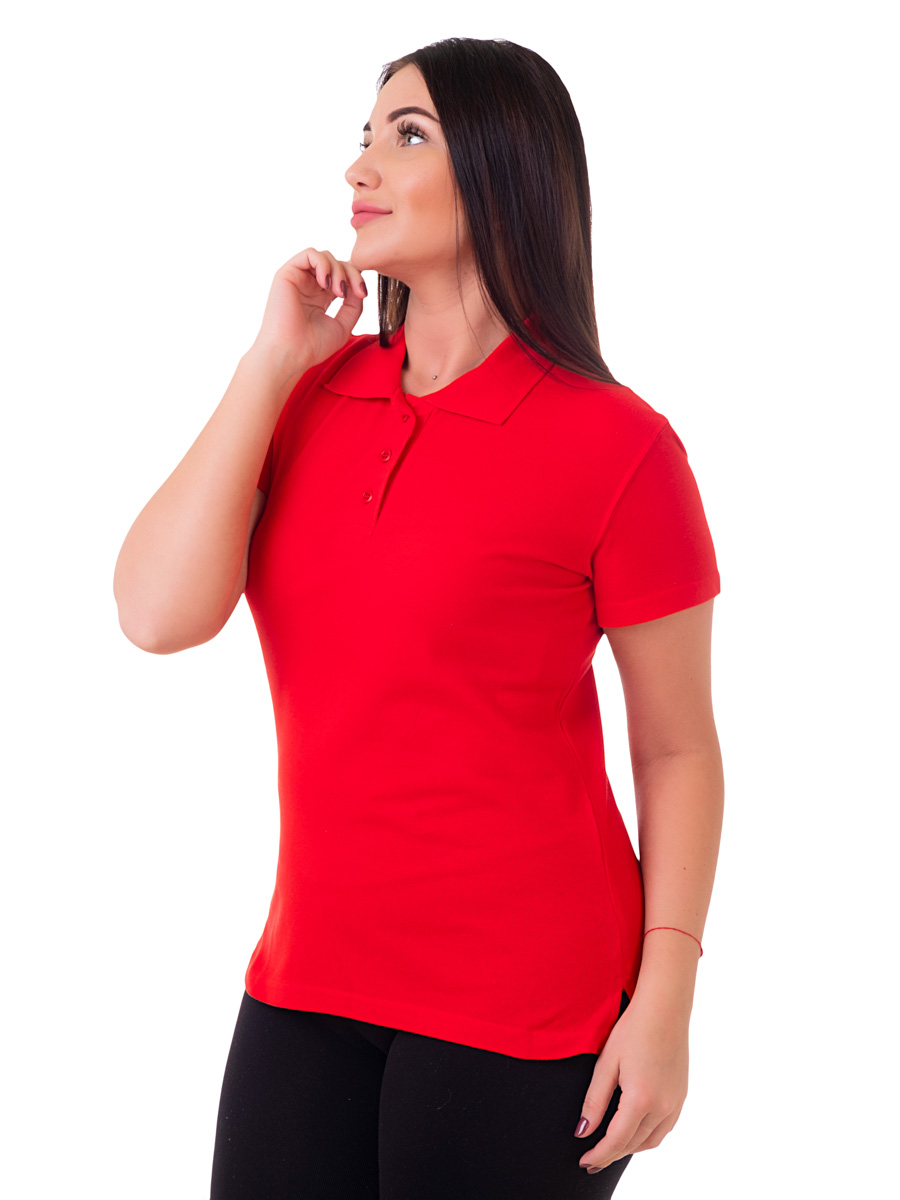 картинка Футболка-поло РПЖКР-012красный от интернет магазина