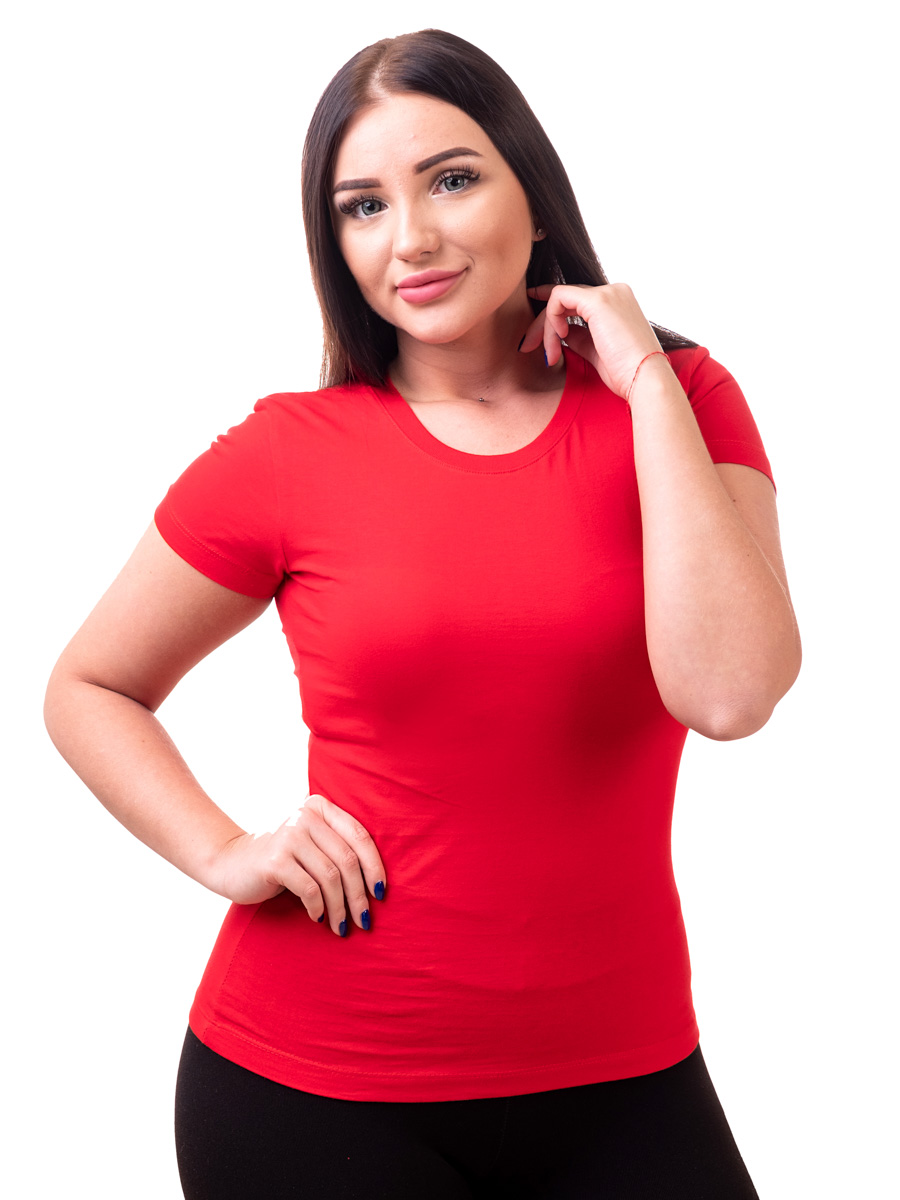 картинка Футболка женская ЖФКР-3красный от интернет магазина