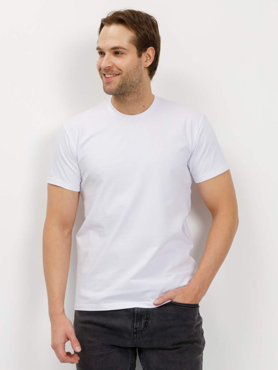 картинка футболки однотонные смесовые от интернет магазина