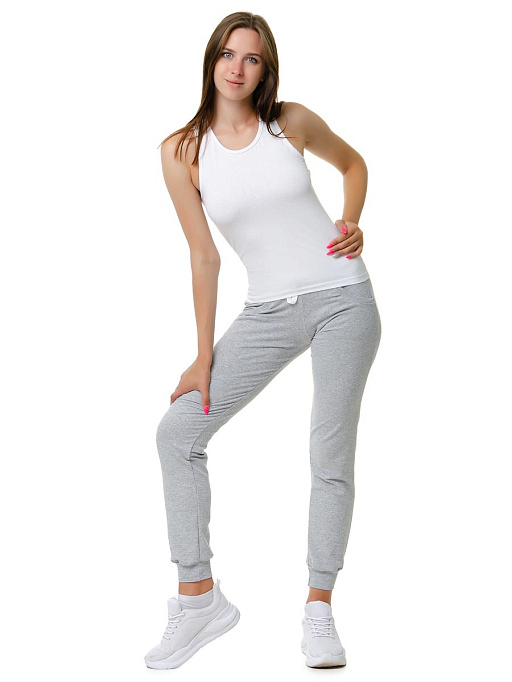 картинка майка женская  MS-LT-464/белый от интернет магазина