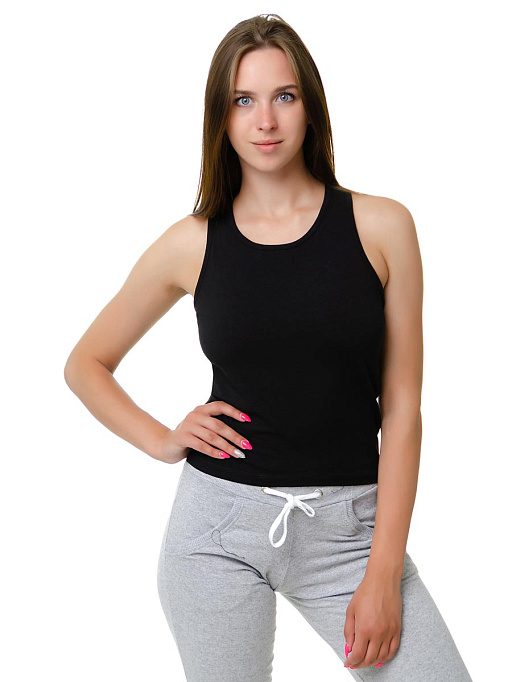 картинка майка женская  MS-LT-464/белый от интернет магазина