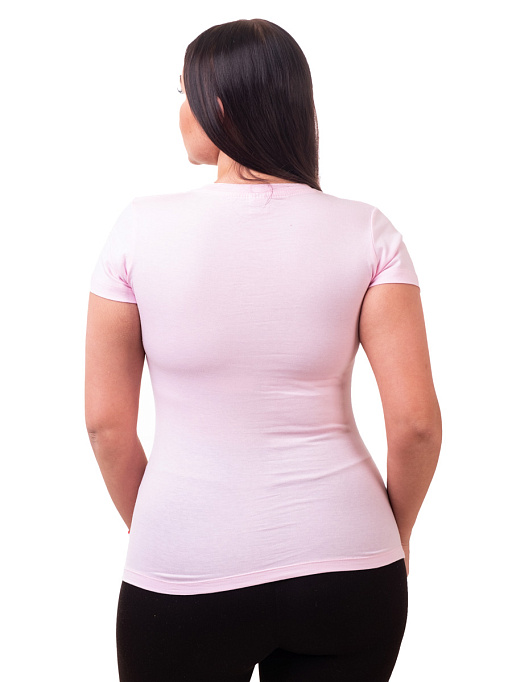 картинка Футболка женская ЖФКР-022\светло-розовый от интернет магазина