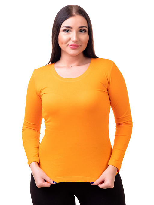 картинка Лонгслив женский ЖЛ/оранжевый от интернет магазина